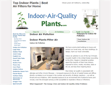 Tablet Screenshot of indoor-air-quality-plants.com